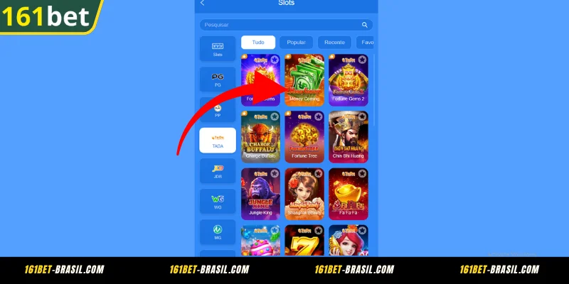 Introdução ao Slot Money Coming na 161BET