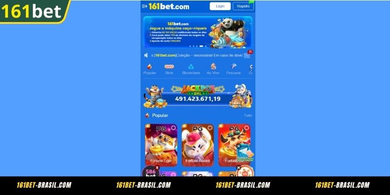 O Universo de Jogos na 161BET